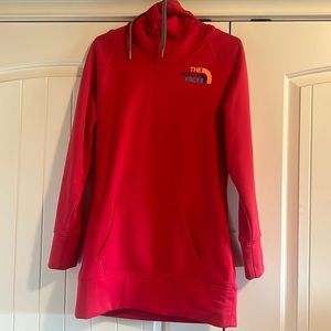 The North Face Size Medium Long Cowl Neck Hoodie
